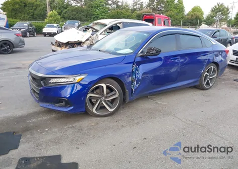 2021 Honda Accord Sport Special Edition from USA, damaged, VIN 1HGCV1F42MA114470